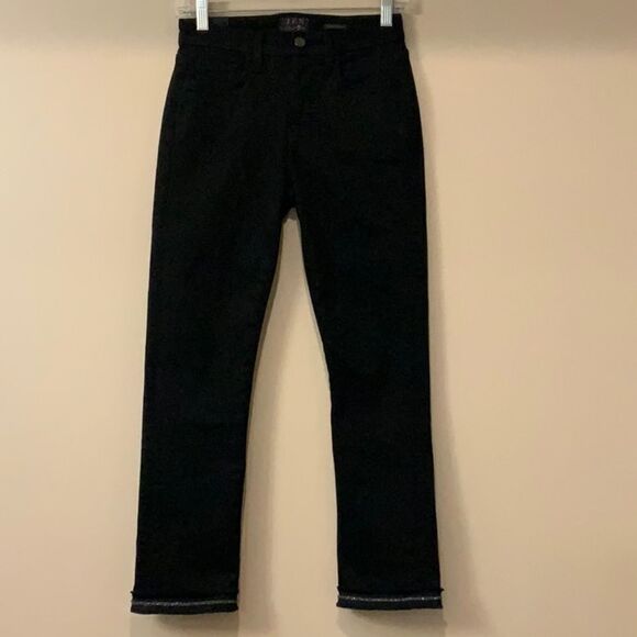 NWT Jen7 for 7 for All Mankind Ankle Straight black 2/26 - Picture 5 of 16